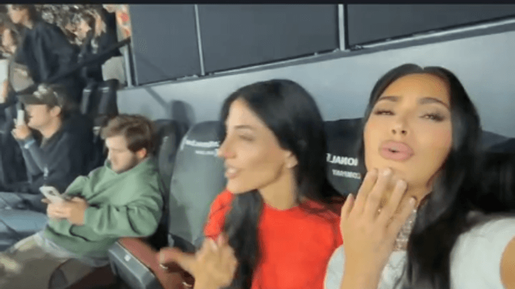 ким кардашьян концерт Билли Айлиш