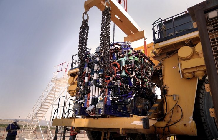 nuGen, самосвал, космические технологии, спутниковые технологии