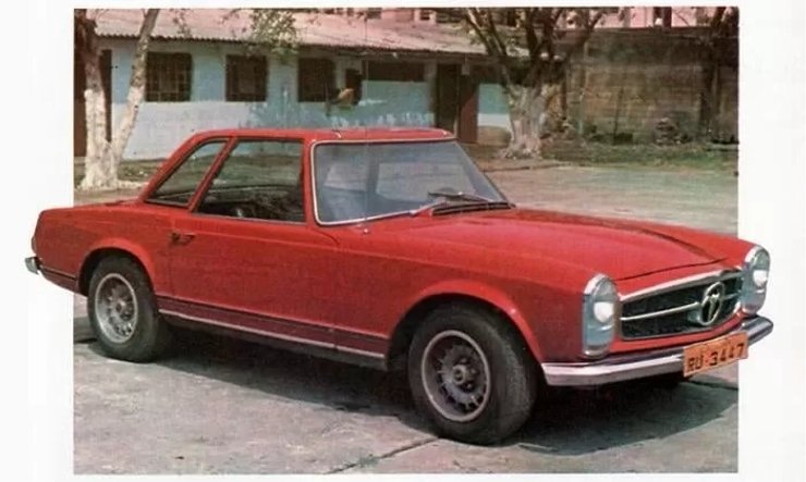 Mercedes SL, копия Mercedes