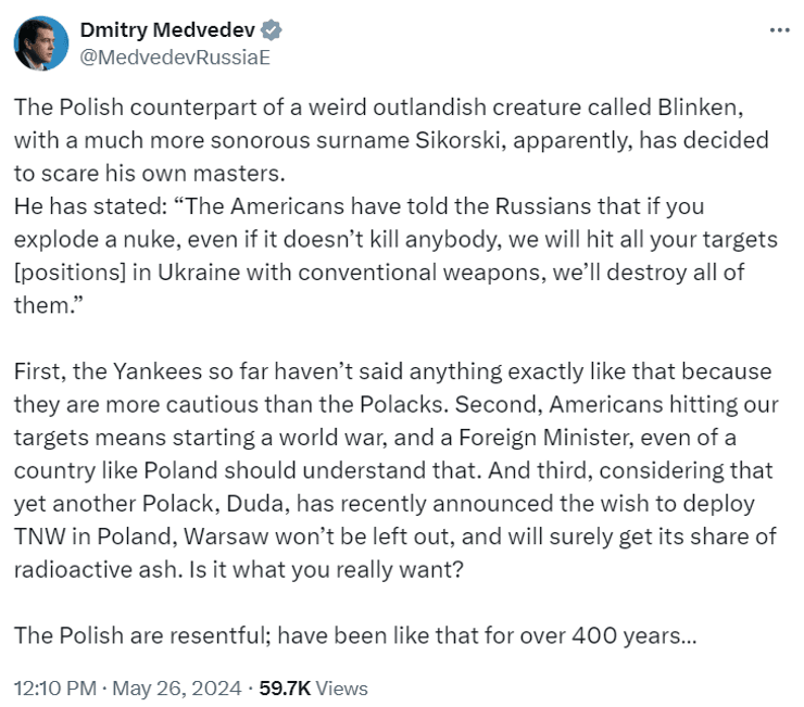 Медведев, Польша, мировая война, мировая война