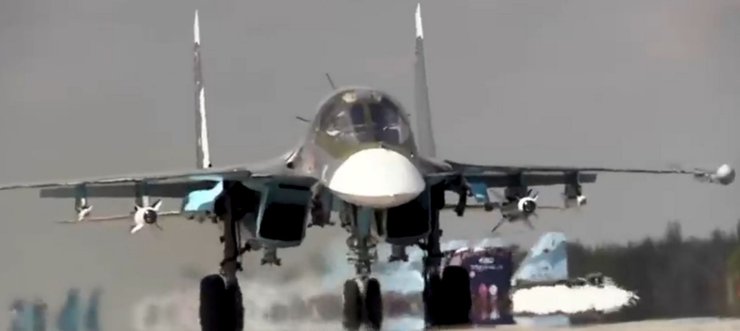 всу заявили о сбитии су-34, сбит су-34