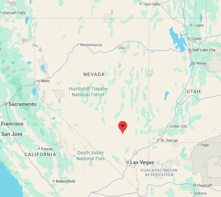 катастрофа в Неваде