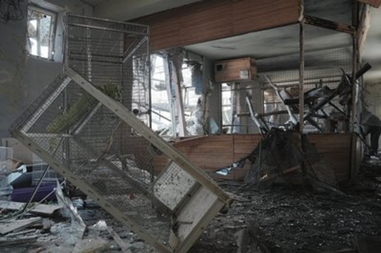 Удар ЗС РФ по Фельдман Екопарк під Харковом