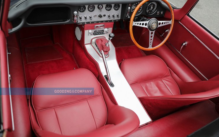 Салон Jaguar E-Type, 1961 Jaguar E-Type, Jaguar E-Type, спорткар Jaguar, Jaguar E-Type 1961