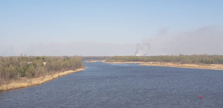 Чернобыль, пожар, огонь
