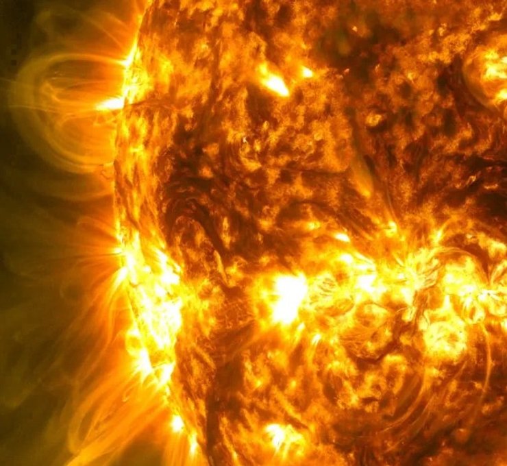 Солнце вспышка