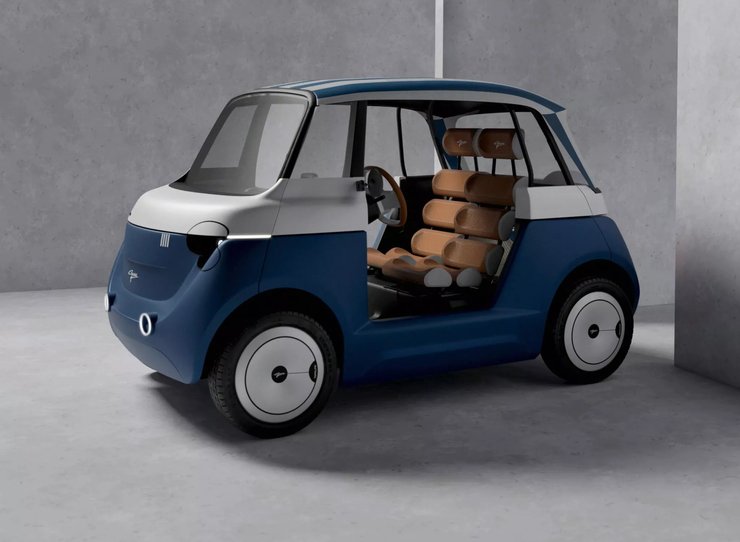 новый Fiat Topolino, Fiat Topolino 2024, электромобиль Fiat, Тюнинг Fiat, Тюнинг Fiat