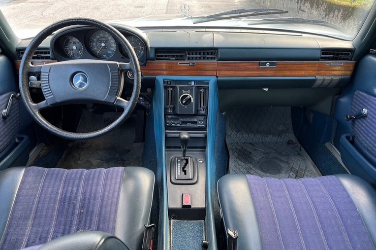 салон Mercedes S-Class, Mercedes S-Class W116, Mercedes 280 S, авто короля Швеции, король Швеции, Карл XVI Густав