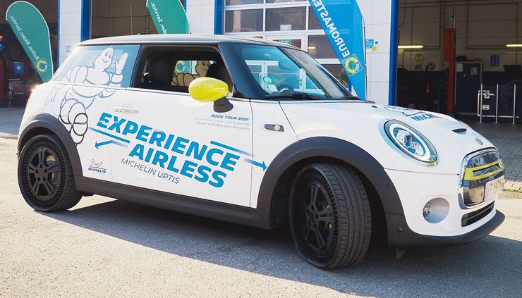 Michelin Uptis, шины Michelin, безвоздушные шины, безвоздушные шины Michelin