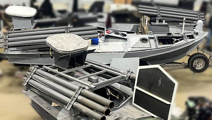 Sea Baby, дрон. РСЗО, Град