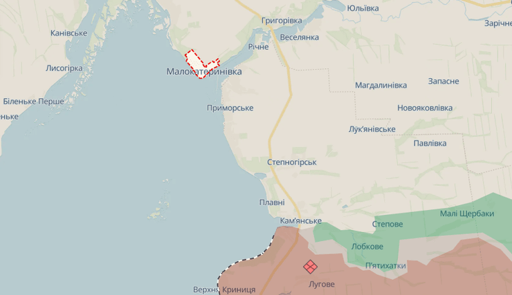 малокатериновка, запорожская область, каховское водохранилище