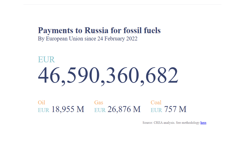Энергоресурсы из России