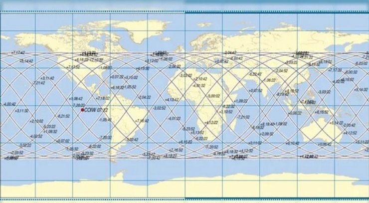 Космос 482 место падения на Землю