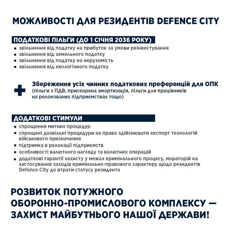 Программа Defence City направлена на поддержку ВПК