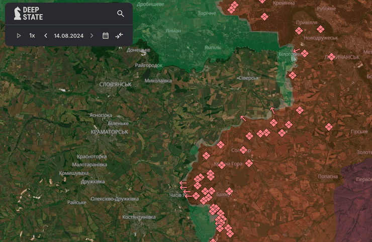 Карта бойових дій
