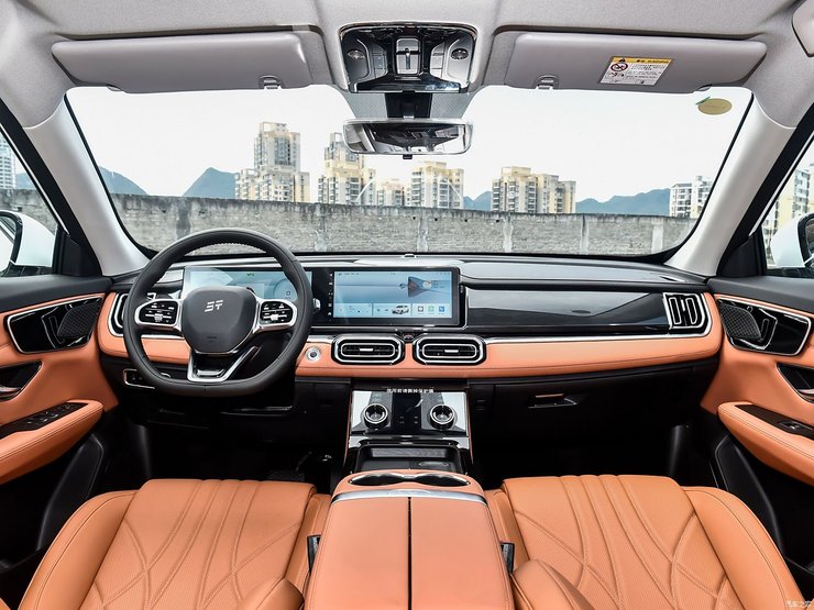 салон Jetour Shanhai L7, новый Jetour Shanhai L7, кроссовер Jetour