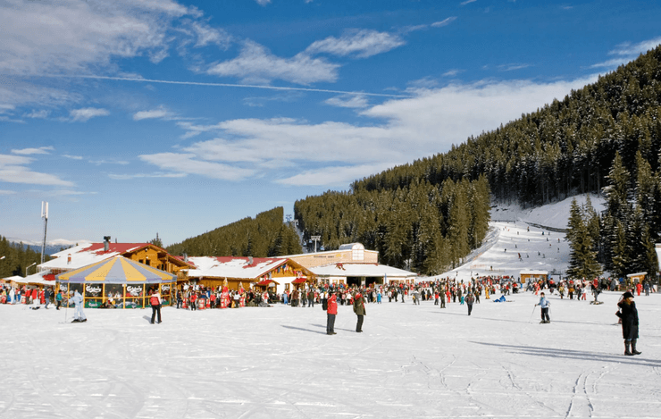 Городок Банско в Болгарии