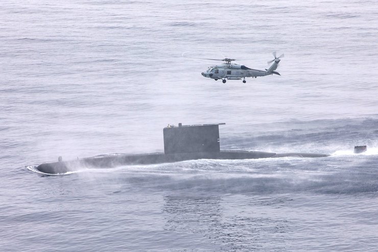 американские военные южно-китайское море