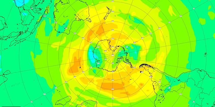 озоновая дыра, озоновая дыра антарктида, антарктида озоновая дыра