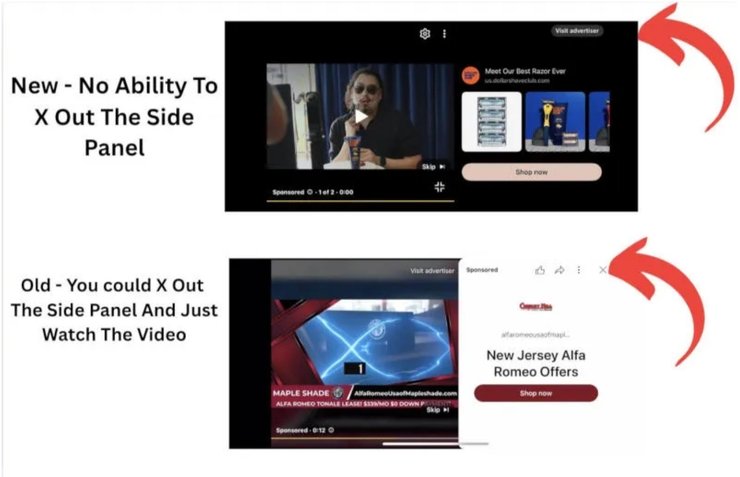 реклама youtube спонсорський блок