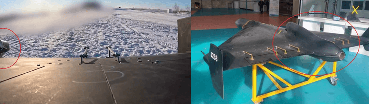 Герань-3 відрізняється від Shahed-238 розміщенням двигуна