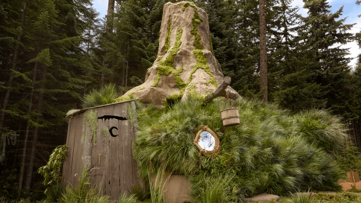 Болото Шрека, дом, жилье, аренда жилья, жизнь в сказке, Airbnb, смогут забронировать жилье, Шрек, сказка, мультфильм, Осел