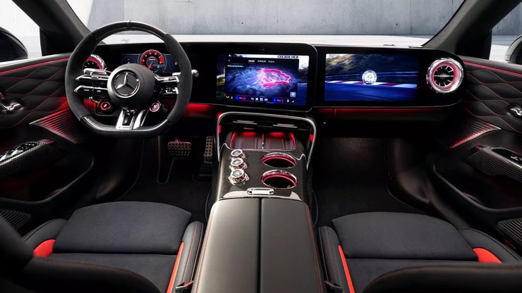 салон Mercedes-AMG GT 4-Door Coupe