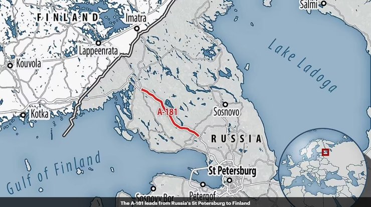 Росія стягує війська до Фінляндії