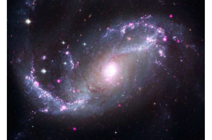Спіральна галактика NGC 1672