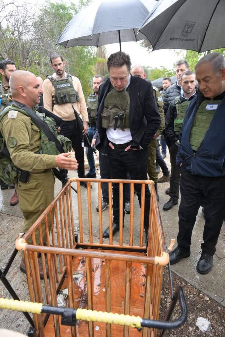 илон маск, натаньяху, израиль