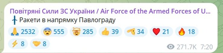 Публікація Повітряні сили