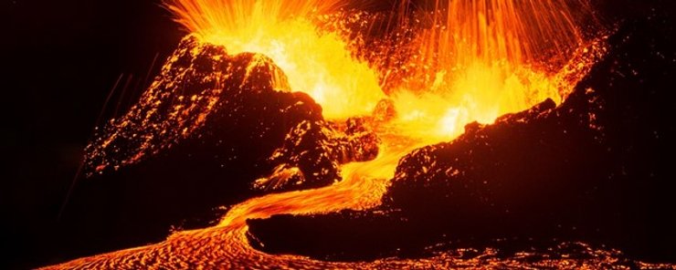 вулкан, извержение вулкана