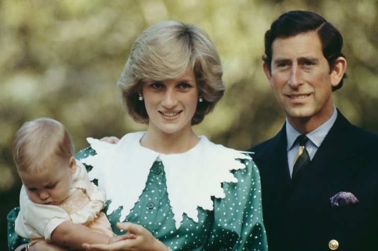 Леді Ді з принцом Вільямом на руках