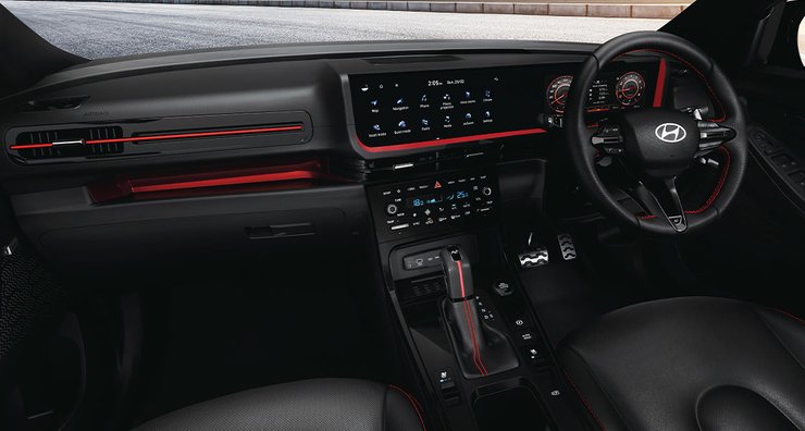 Салон Hyundai Creta, Hyundai Creta 2024, Hyundai Creta, новий Hyundai Creta N Line, кросовер Hyundai