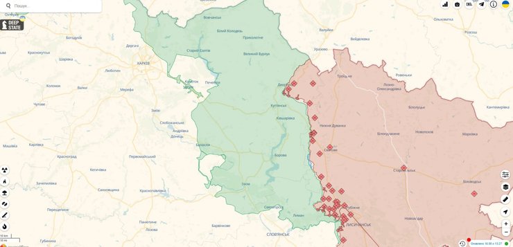 Ситуация на Купянско-Лиманском направлении