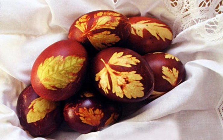 Крашанки, пасхальные яйца