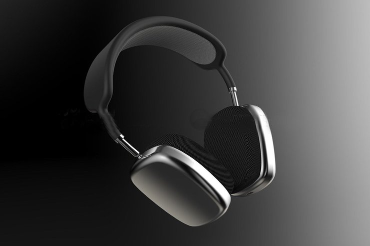 Визуализация модели наушников AirPods Studio. (Фото: Jon Prosser)