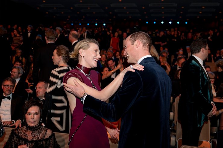 BAFTA, принц уильям, кейт бланшетт