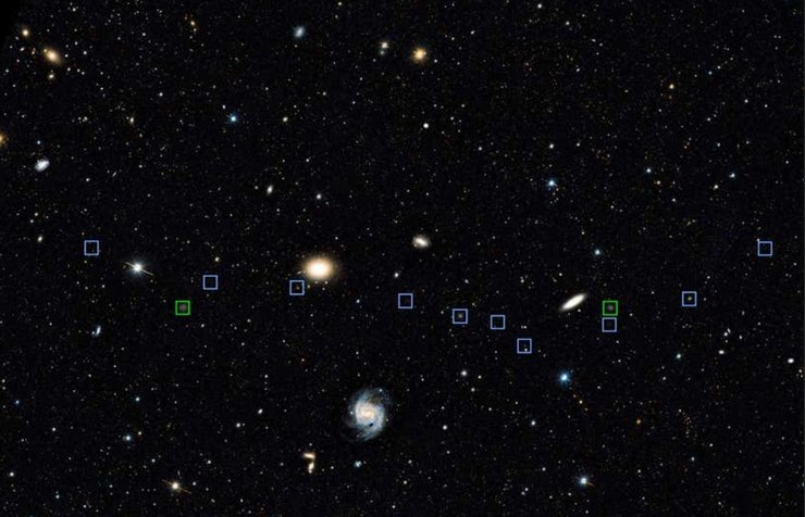 карликові галактики лінія галактики