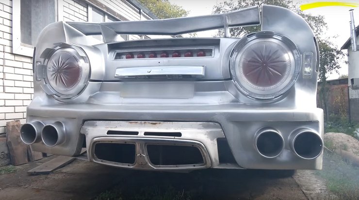 Самодельный кабриолет, самодельный автомобиль, самодельный авто