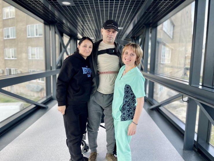 Алексей Литвинчук с семьей