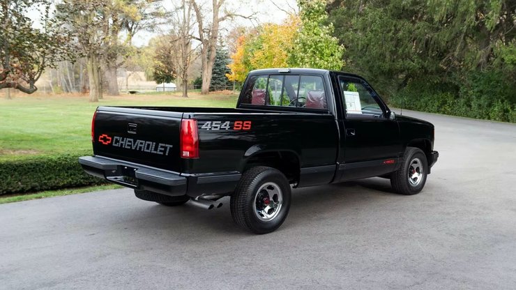 Chevrolet 454 SS 1990, Chevrolet 454 SS, Chevrolet 454, пикап Chevrolet, капсула времени