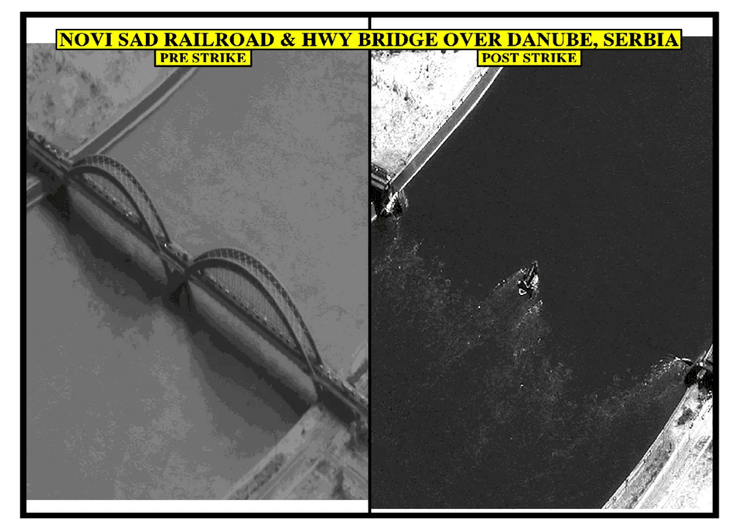 бомбардування Югославії, атака на міст у Нові-Саді, війна у Югославії