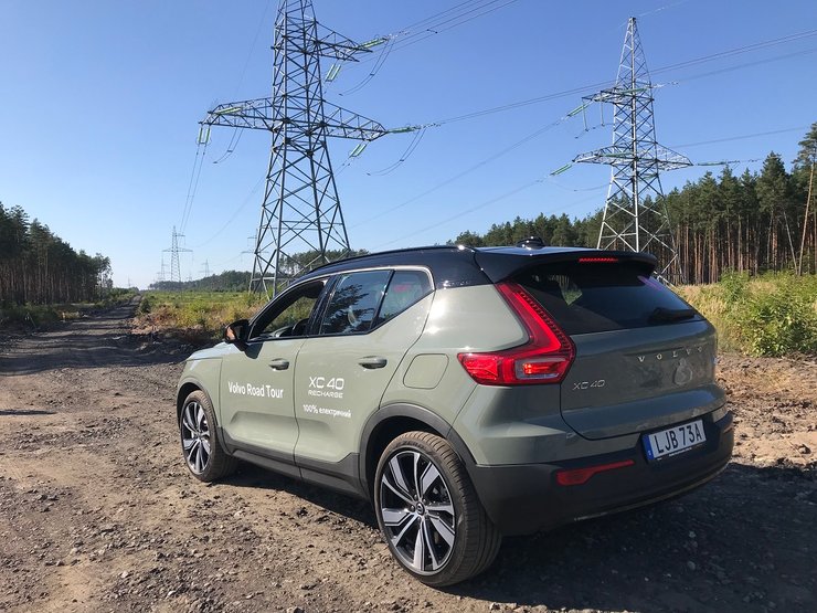 електричний кросовер, екстер'єр Volvo XC40 Recharge