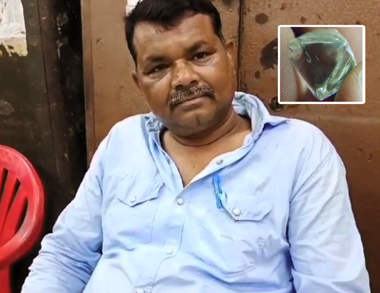 Фермер Дилип Мистри нашел в шахте алмаз, находка, драгоценные камни, аукционы, Индия, кладоискатели, Индия