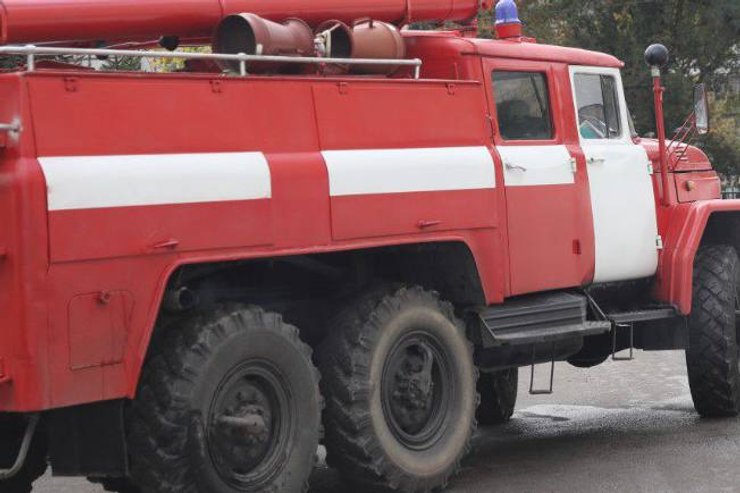 атака дронов, белая церковь, спасатели, пожарная машина