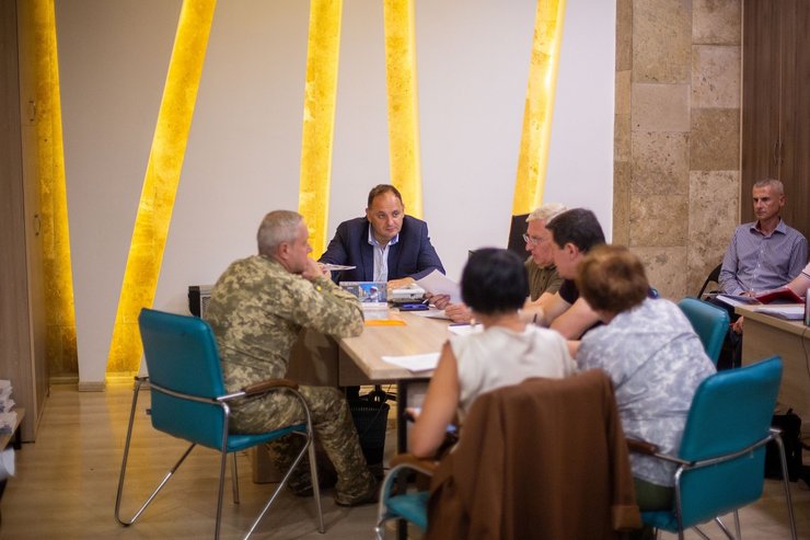 Руслан Марцинкив на встрече с гражданами