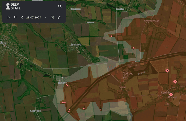 Карта бойових дій