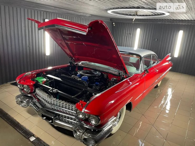 двигун Cadillac DeVille, Cadillac DeVille 1959, Cadillac 1959