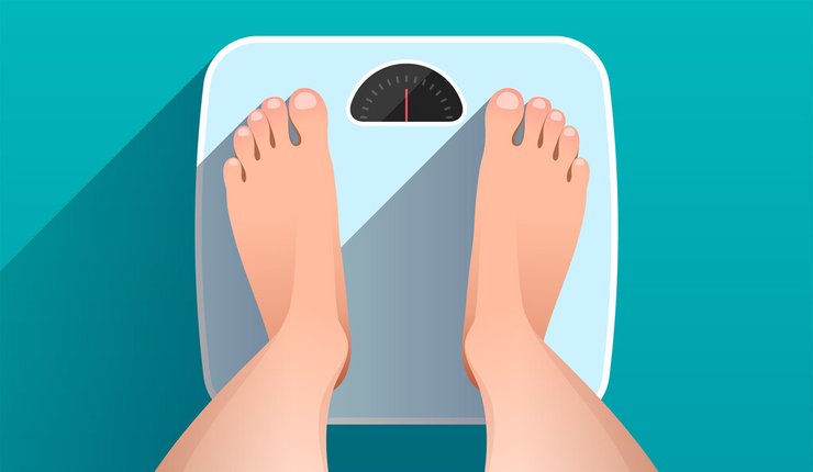 Весы, вес человека, измерение